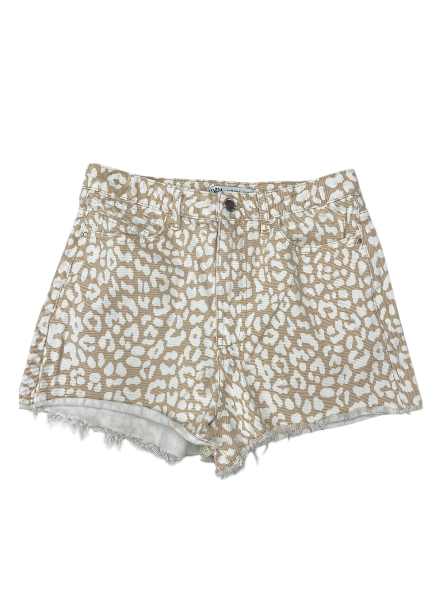 SHORTS by ZARA In ANIMAL PRINT, Size: 6