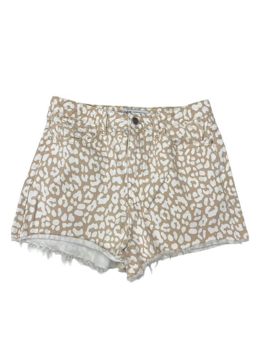 SHORTS by ZARA In ANIMAL PRINT, Size: 6