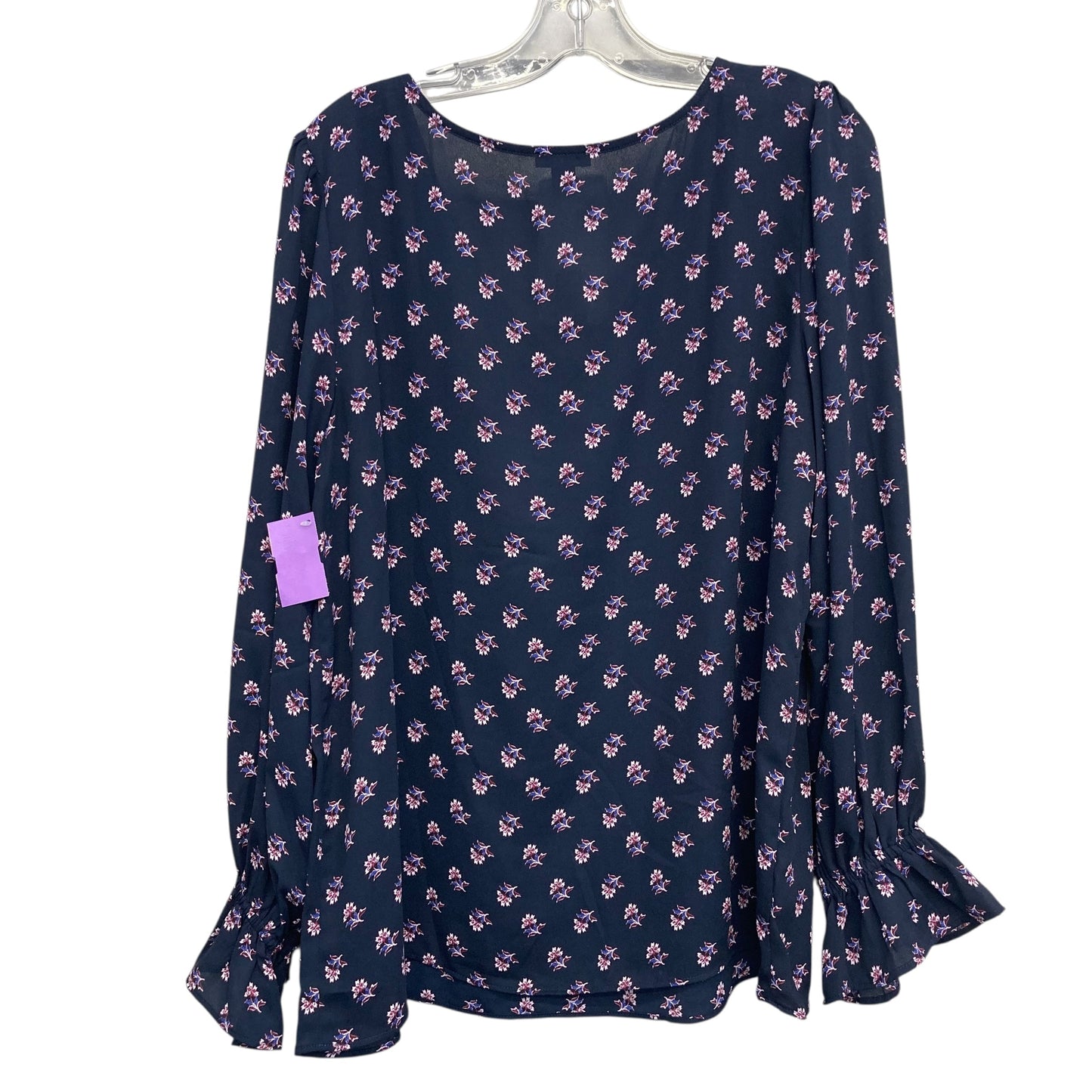 Top Ls By Ann Taylor In Floral Print, Size:L