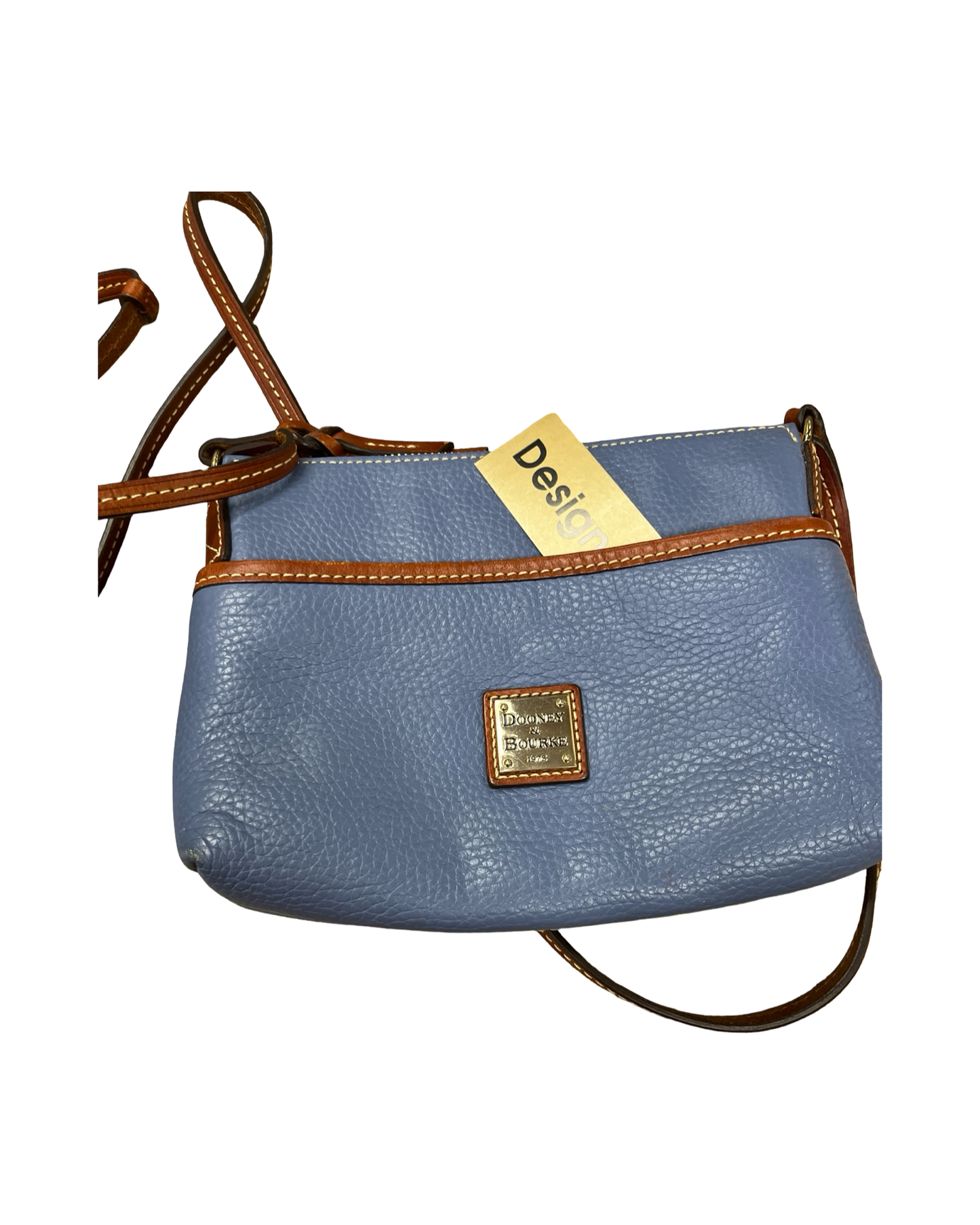 Crossbody Designer By Dooney And Bourke In Blue, Size:Small