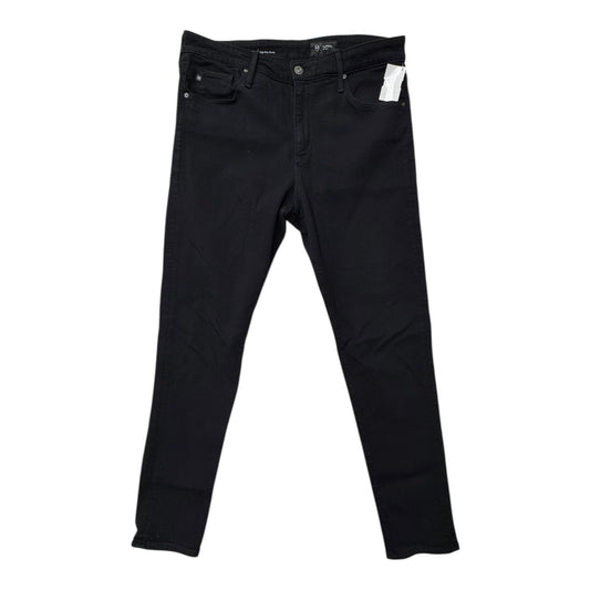 Jeans Skinny By Adriano Goldschmied In Black, Size:14
