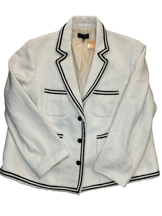 Blazer By Talbots In Cream, Size:1X