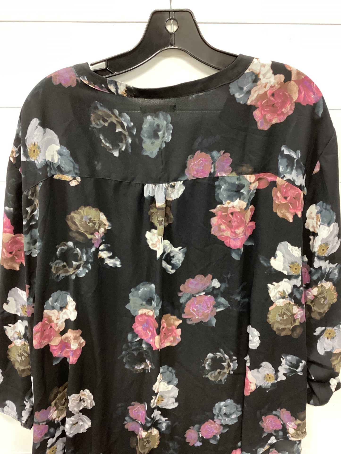 Top Ls By Maurices In Black, Size:4X