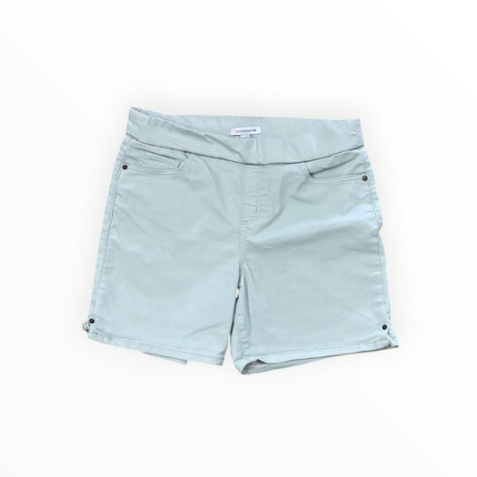 Shorts By Liz Claiborne In Green, Size:14
