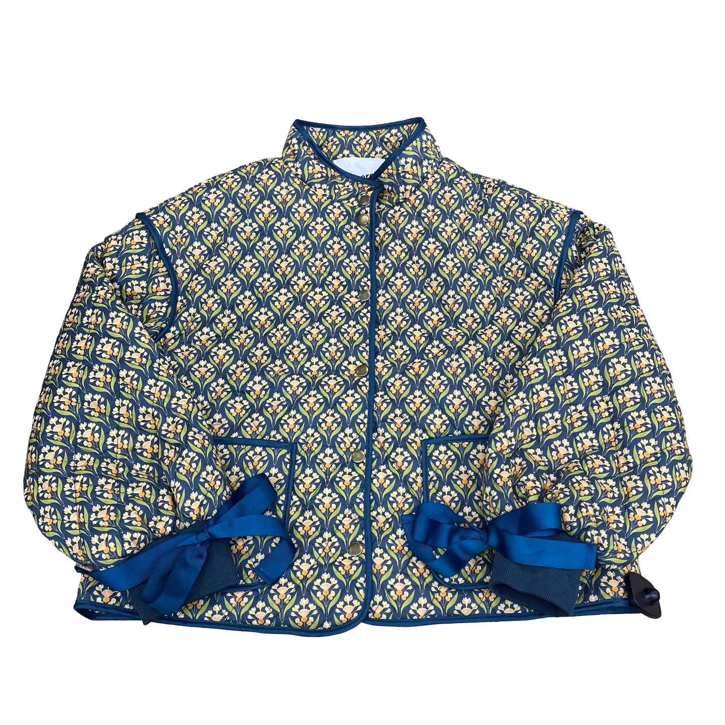 Jacket Puffer & Quilted By &Merci In Floral Print, Size:M