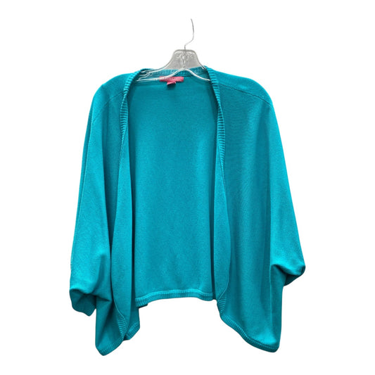 Sweater Cardigan By Woman Within In Blue, Size:4X