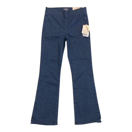 Jeans Boot Cut By Not Your Daughters Jeans In Blue Denim, Size:M