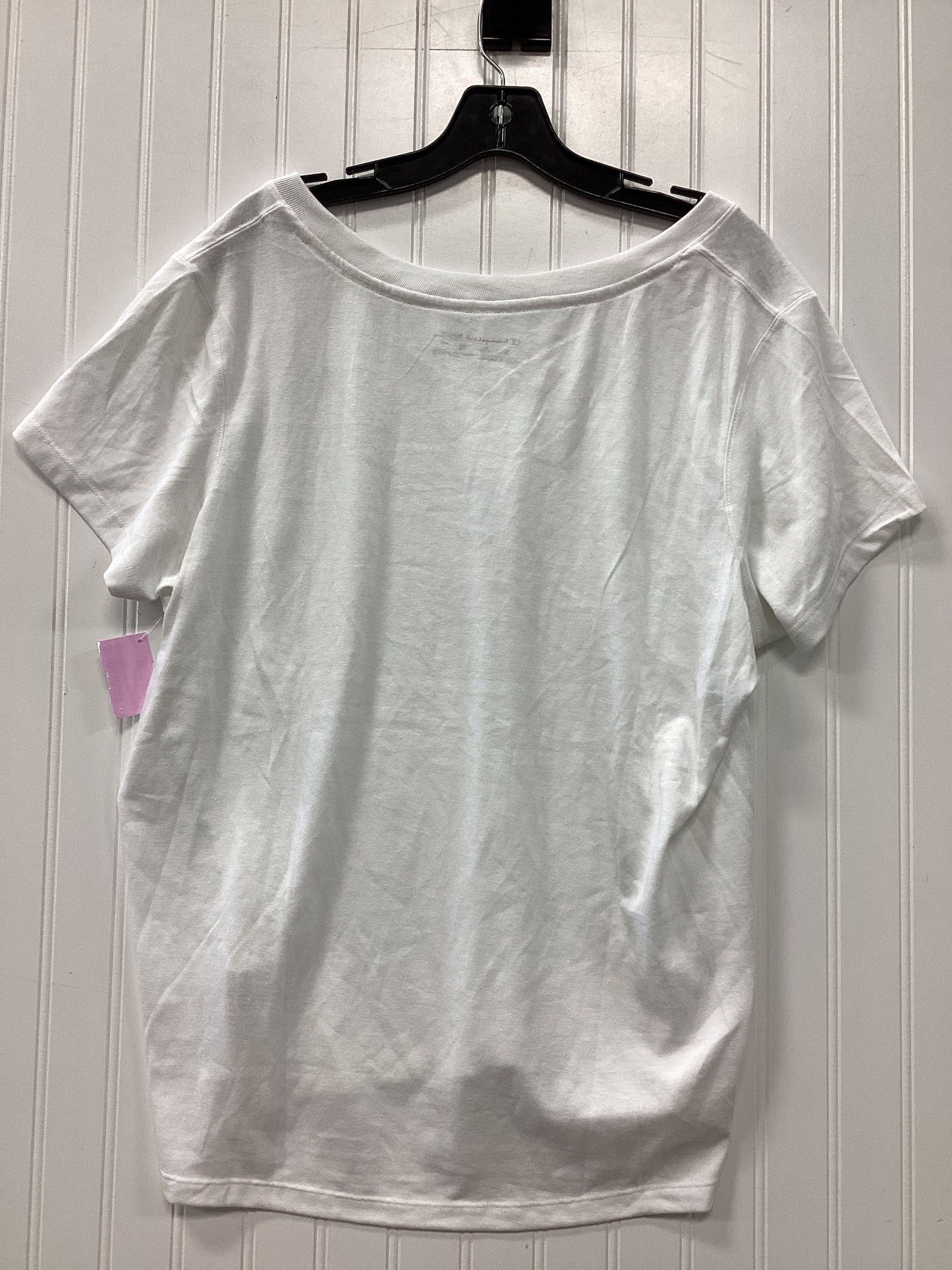 Athletic Top Ss By Champion In White, Size:1X
