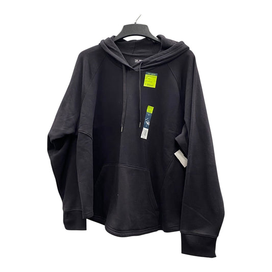 Athletic Sweatshirt Hoodie By Tek Gear In Black, Size:2X