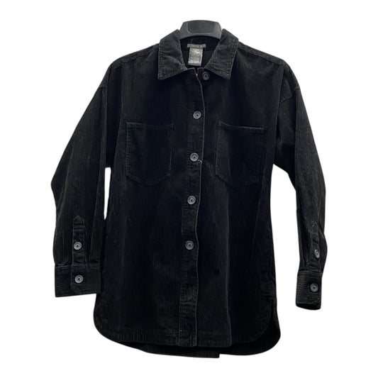 Jacket Shirt By Matty M In Black, Size:M