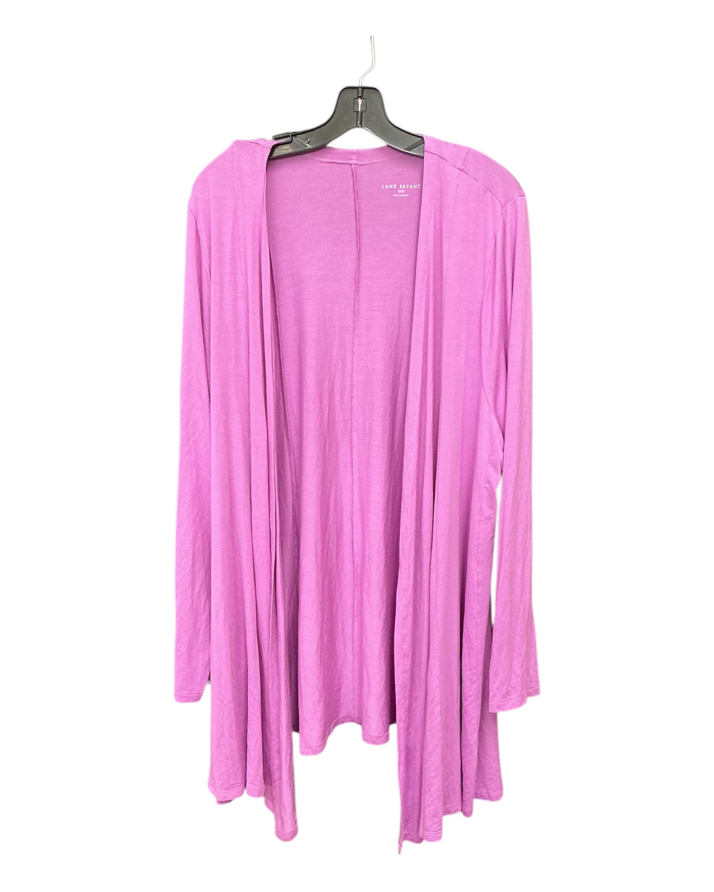 Cardigan By Lane Bryant In Purple, Size:3X