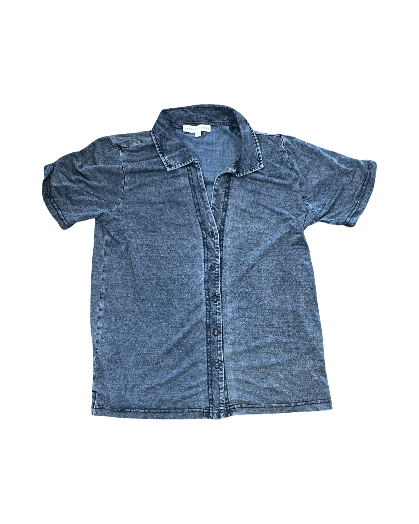 Blouse Ss By Jane And Delancey In Blue, Size:M