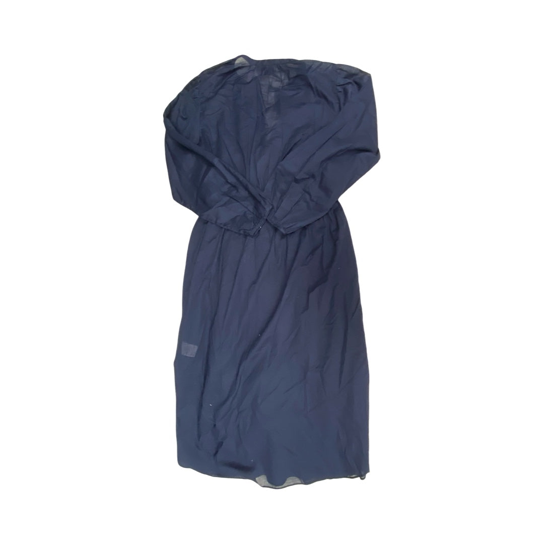 Dress Casual Maxi By J. Crew In Navy, Size:2
