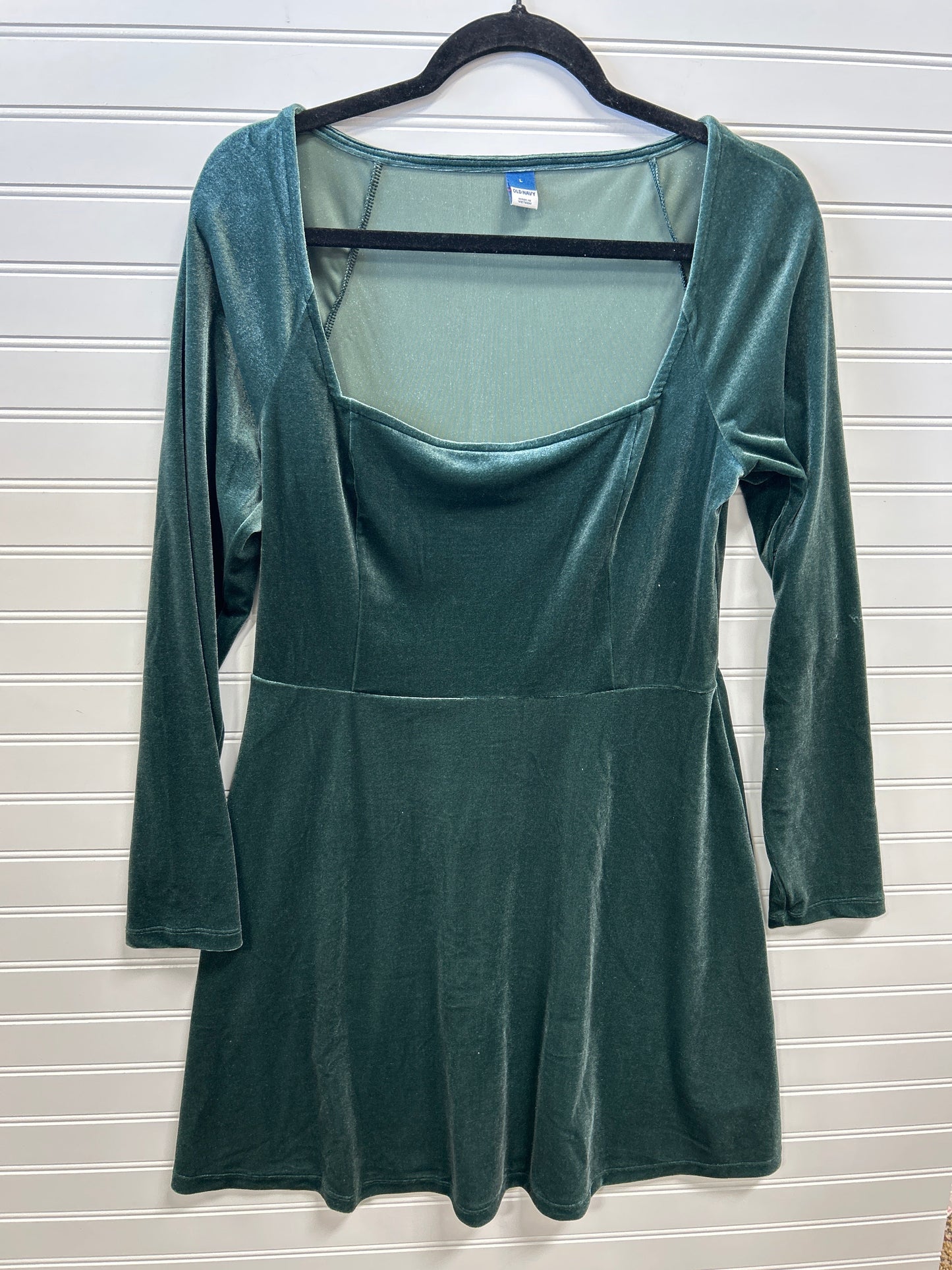 Dress Party Midi By Old Navy In Green, Size:L