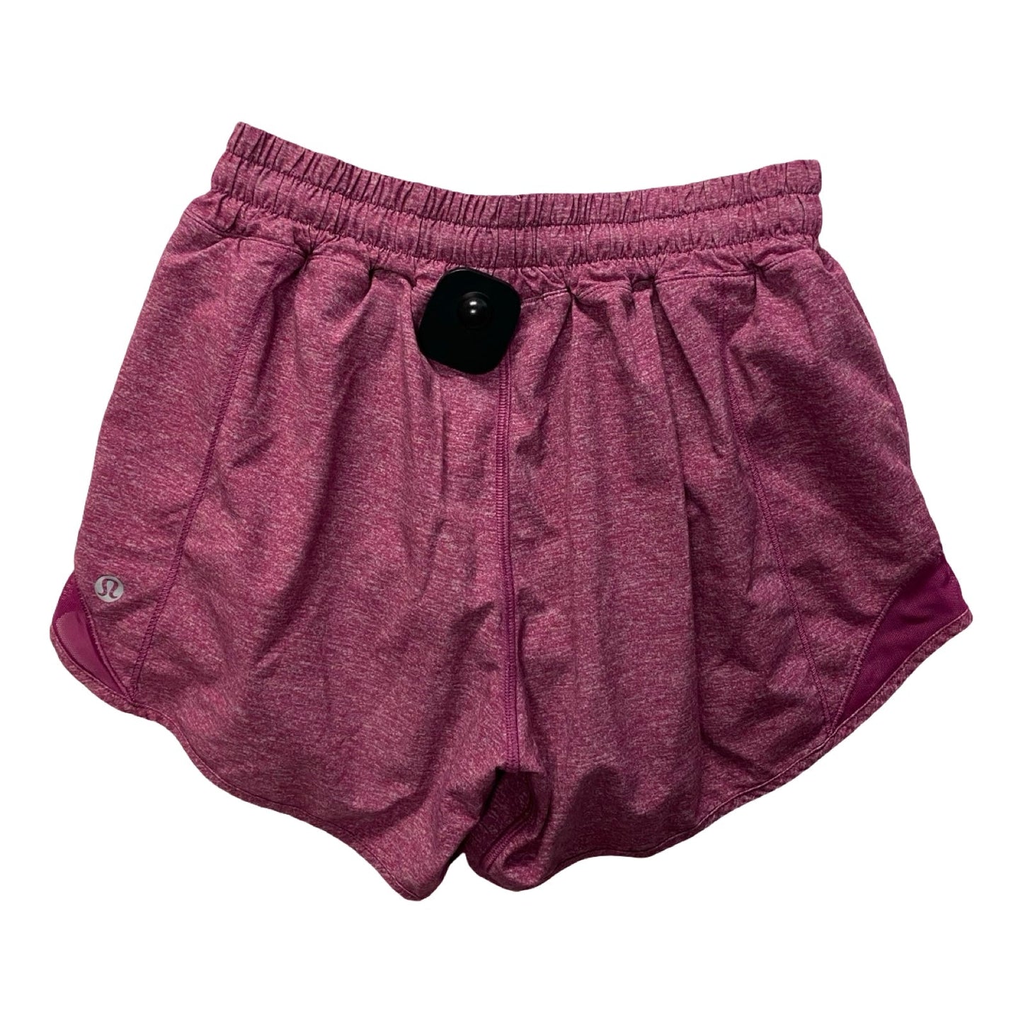 Athletic Shorts By Lululemon In Pink, Size:4