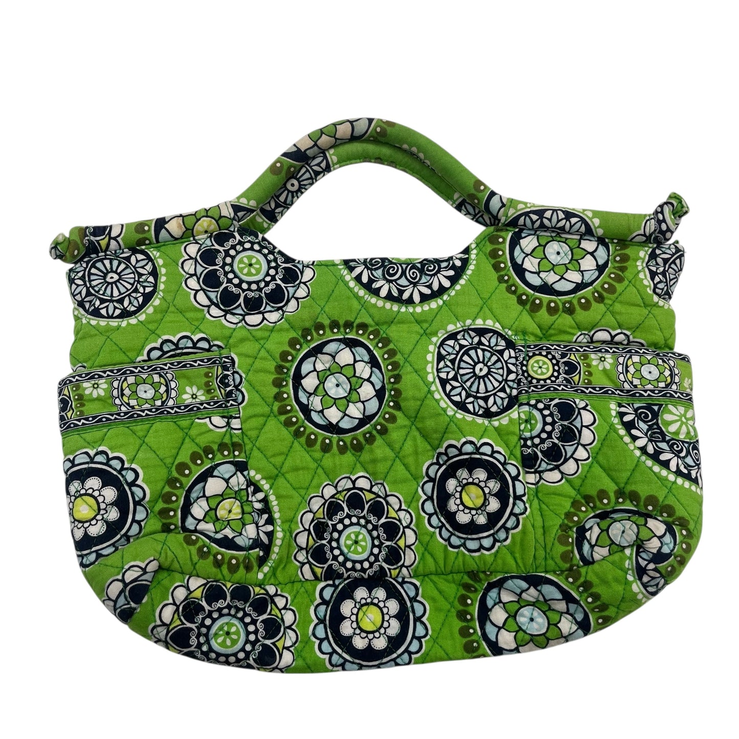 Handbag By Vera Bradley In Green, Size:Medium