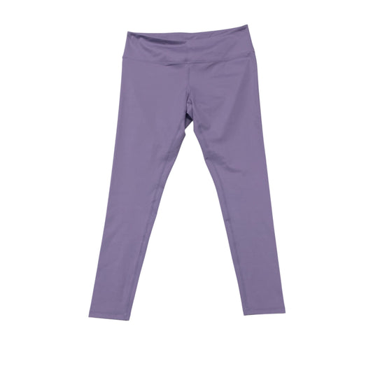 Athletic Leggings By Zella In Purple, Size:Xl