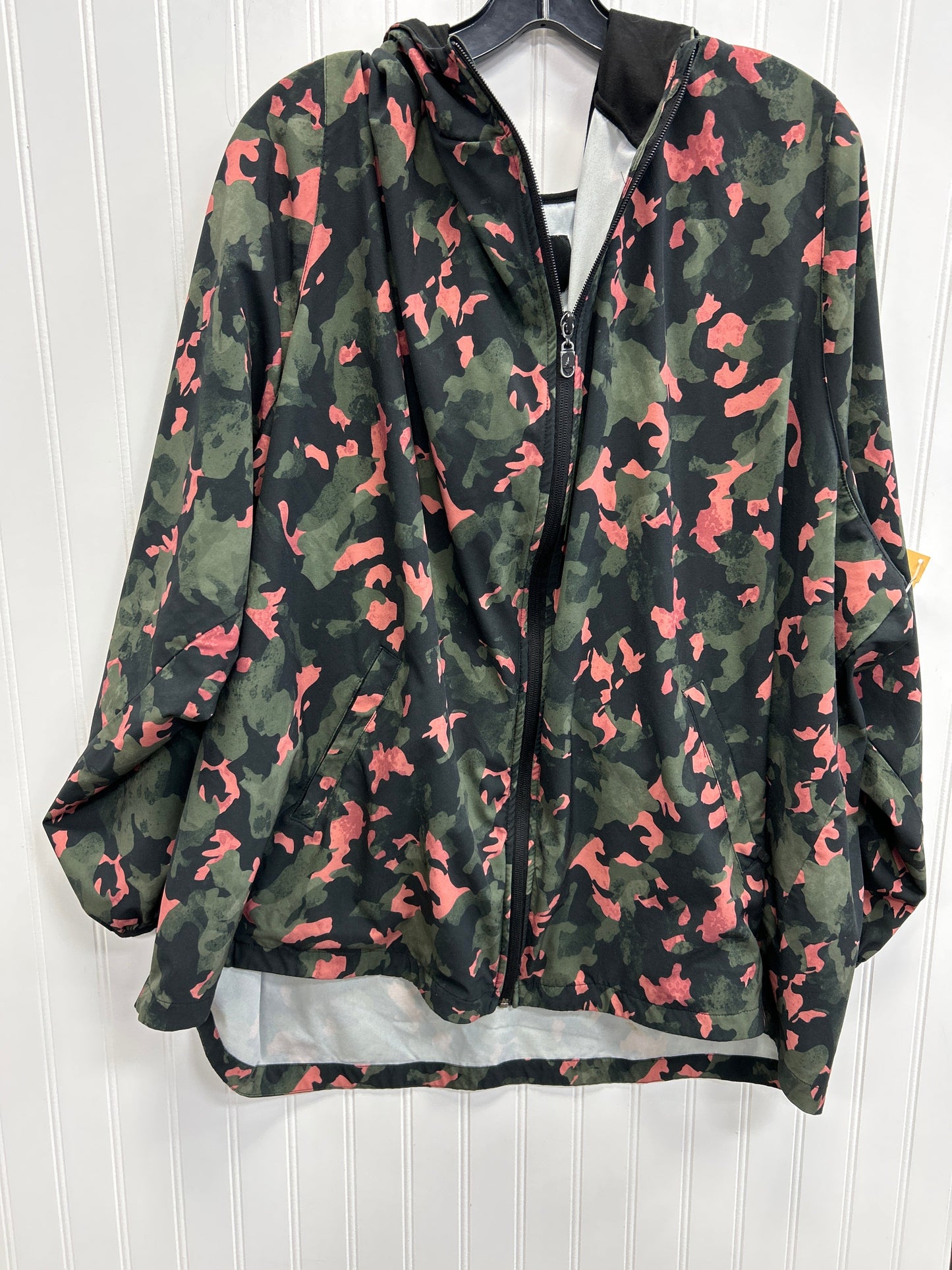 Athletic Jacket By Torrid In Camouflage Print, Size:5