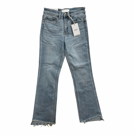 Jeans Straight By Vervet In Blue Denim, Size:0