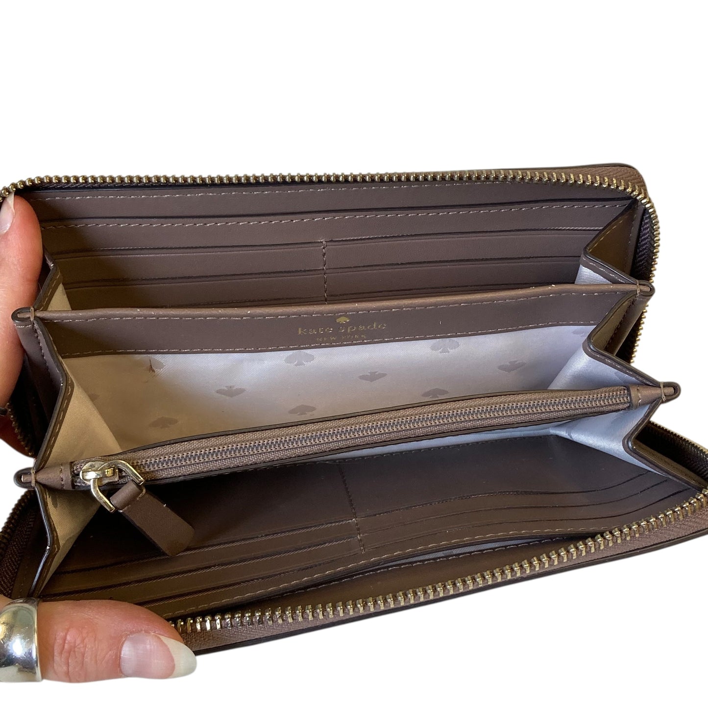 Wallet Designer By Kate Spade In Brown, Size:Medium