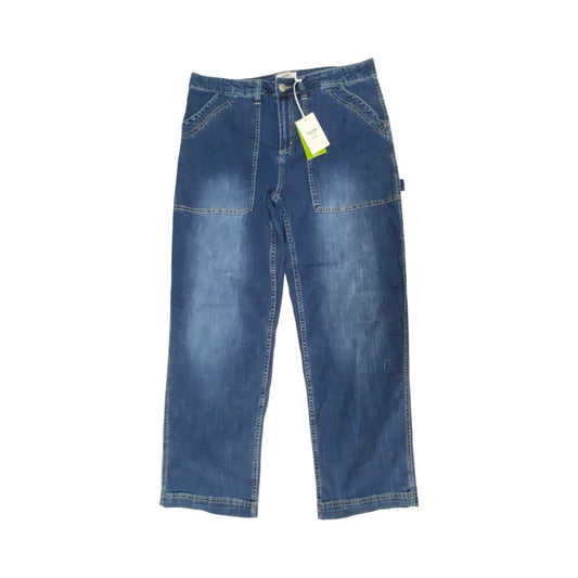 Jeans Wide Leg By Cmc In Blue, Size:Xl