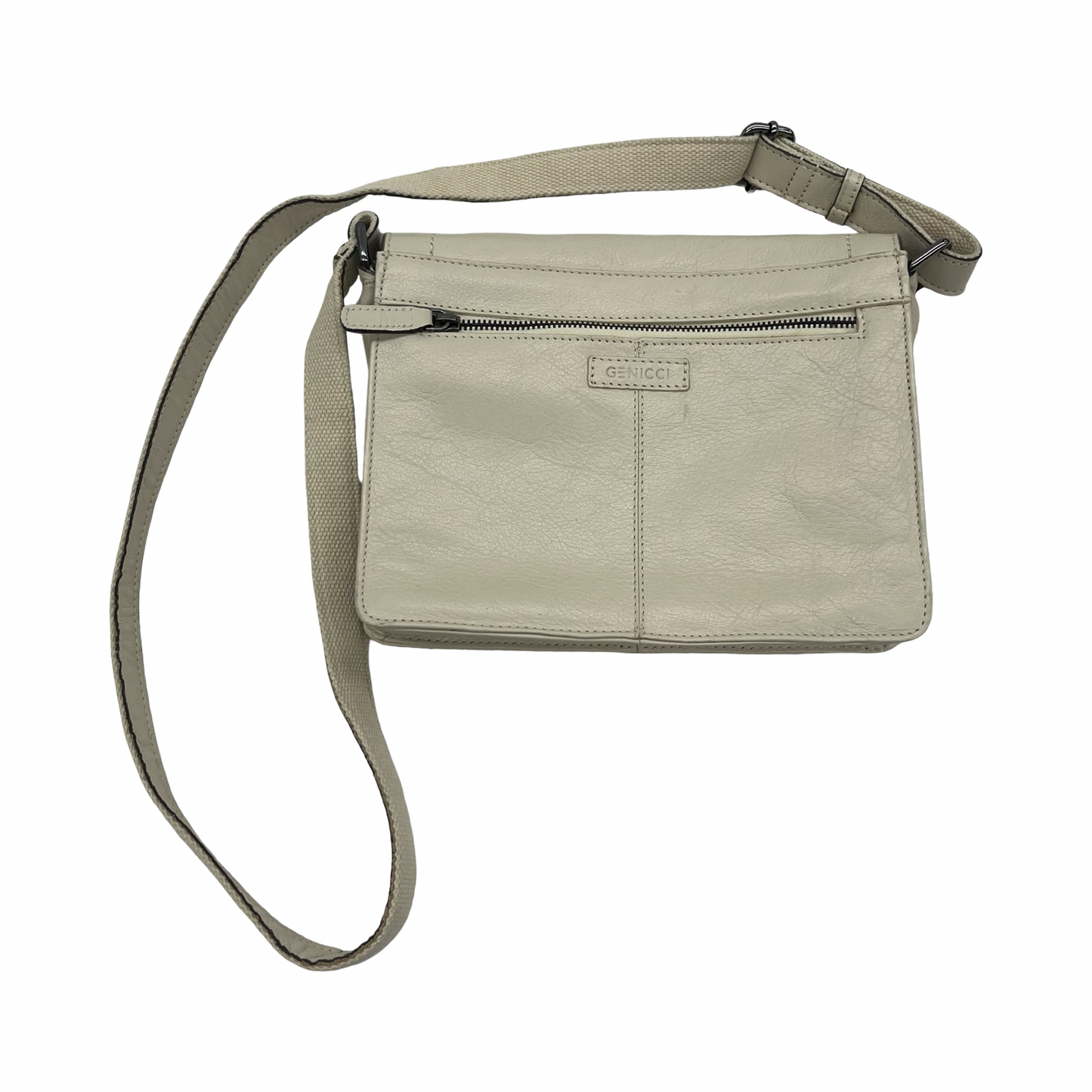 Crossbody By Clothes Mentor In Tan, Size:Medium
