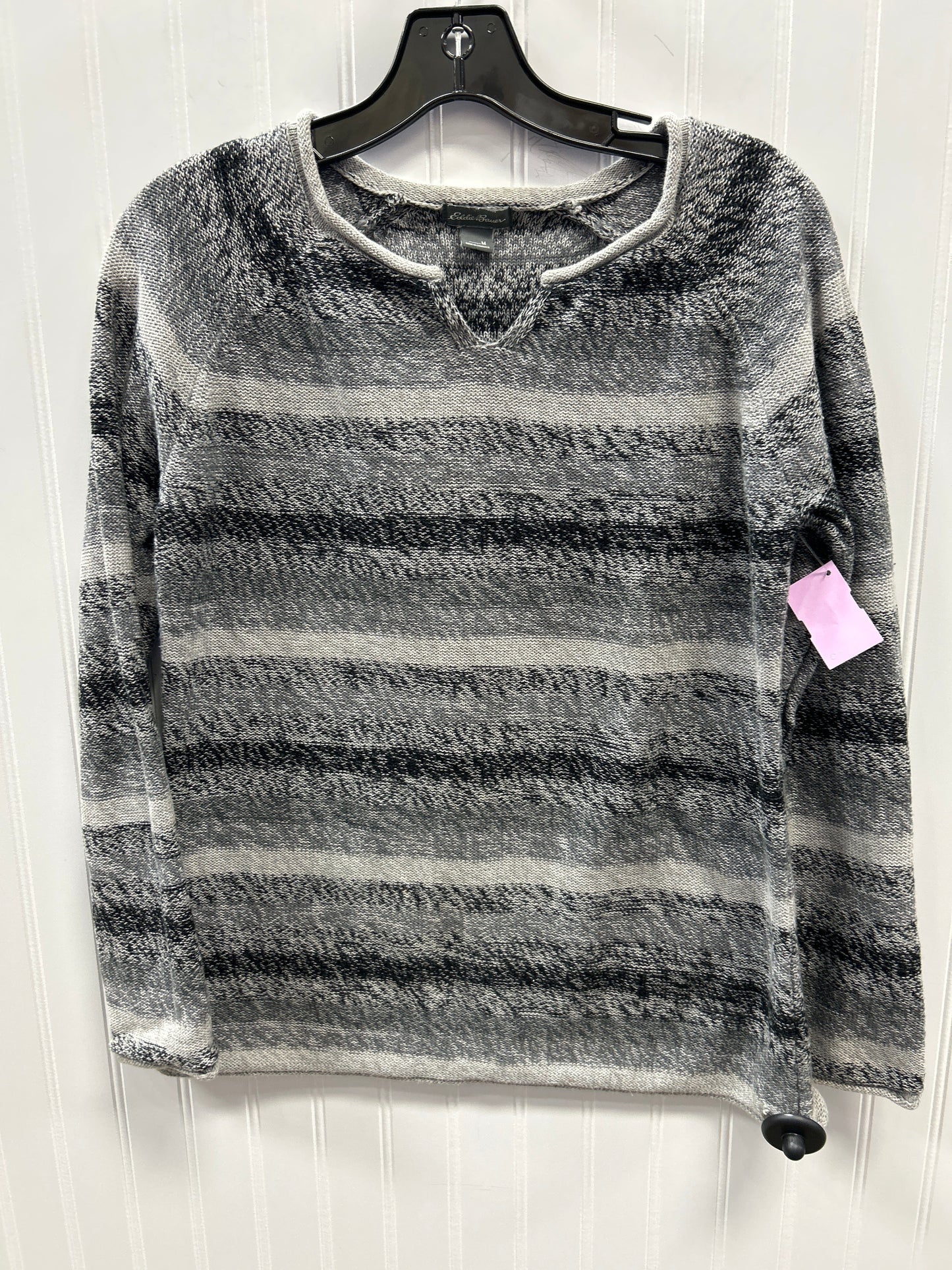 Top Ls By Eddie Bauer In Grey, Size:M