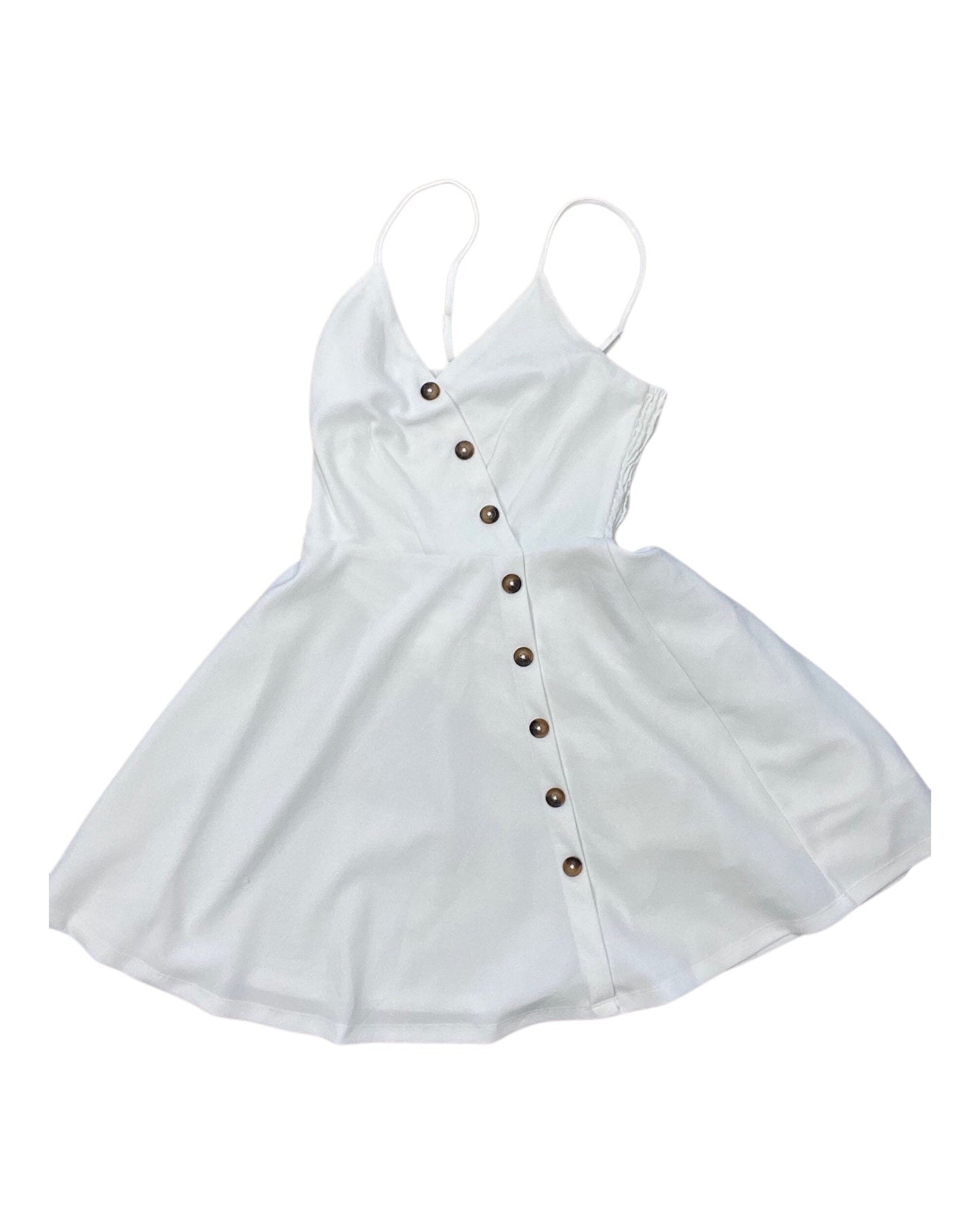 Dress Casual Short By Clothes Mentor In White, Size:S