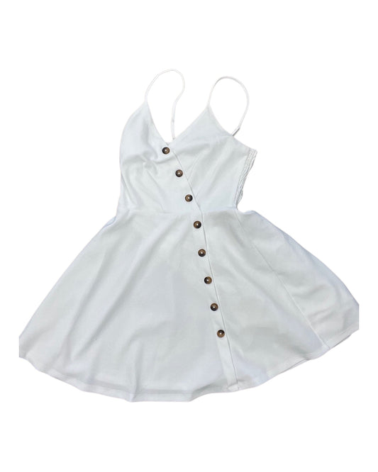 Dress Casual Short By Clothes Mentor In White, Size:S