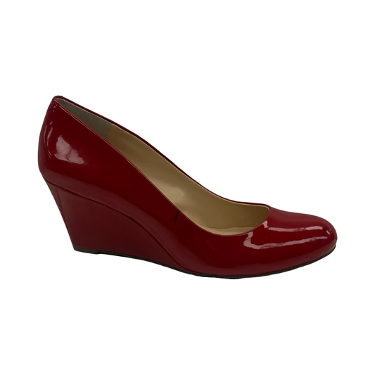 Sandals Heels Wedge By Jessica Simpson In Red, Size:9.5