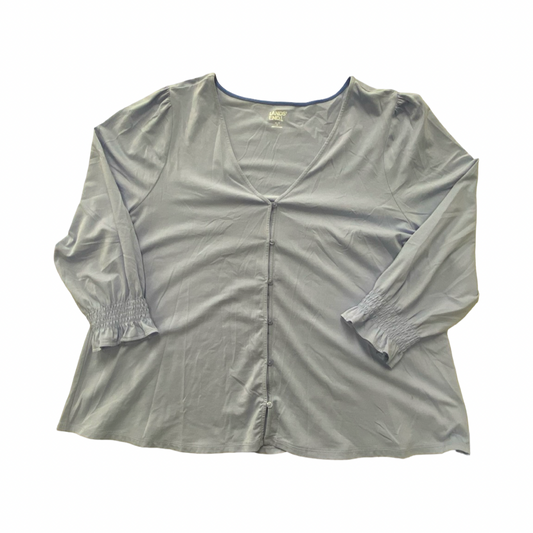 Top Ls By Lands End In Blue, Size:Xl