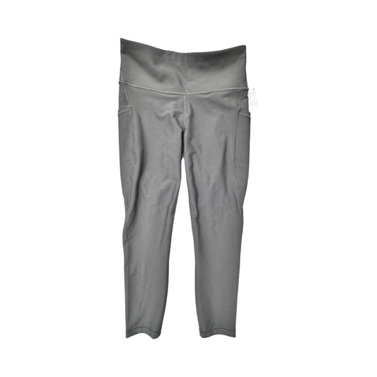 Athletic Leggings By Athleta In Grey, Size:Xl
