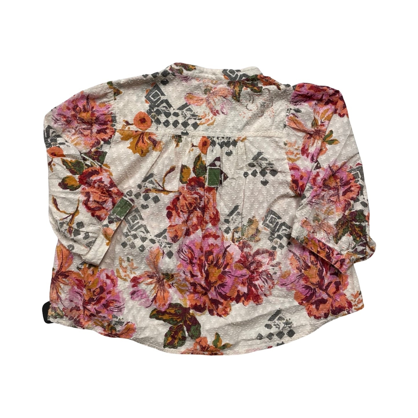 Top Ss By Pilcro In Floral Print, Size:M