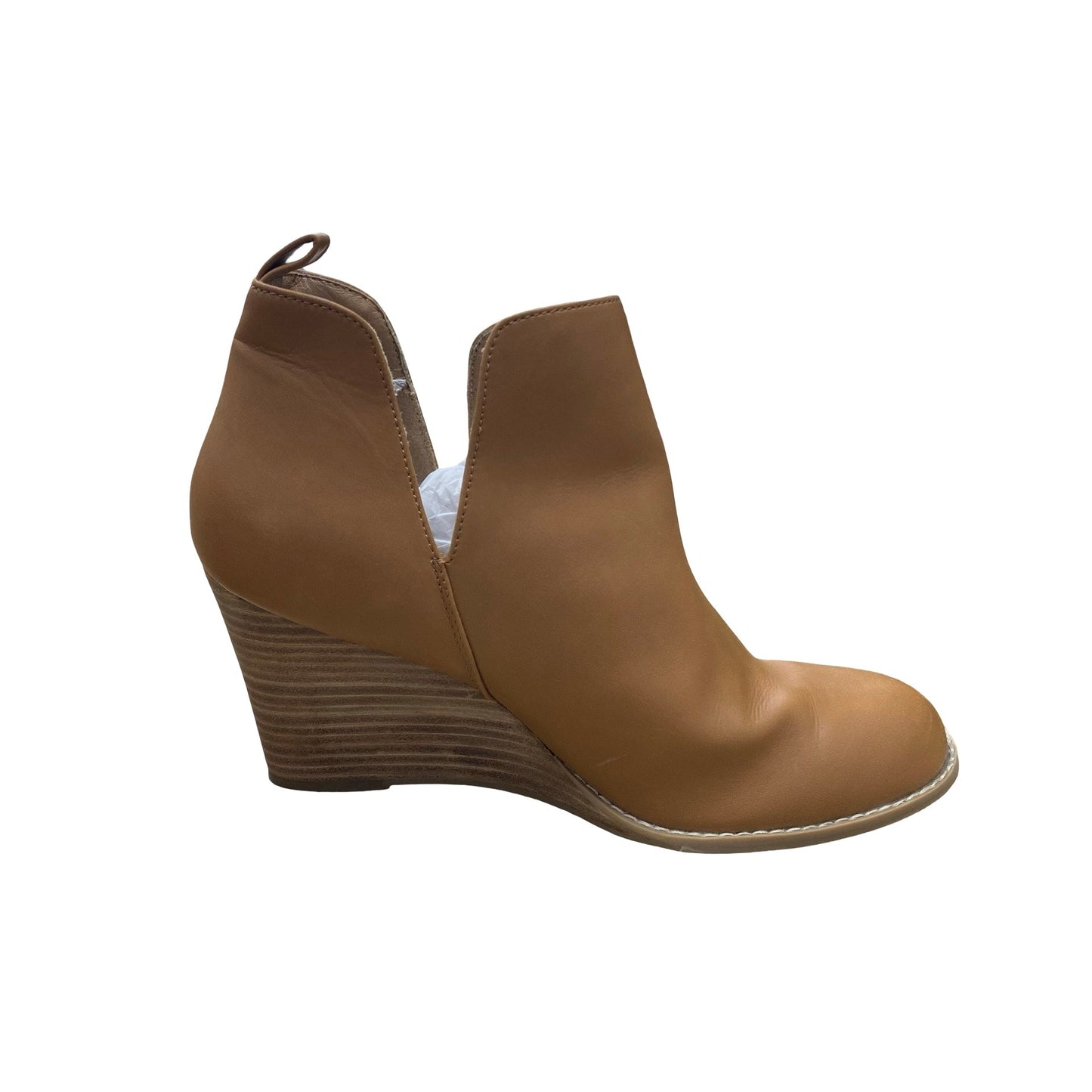Boots Ankle Heels By Report In Brown, Size:9.5