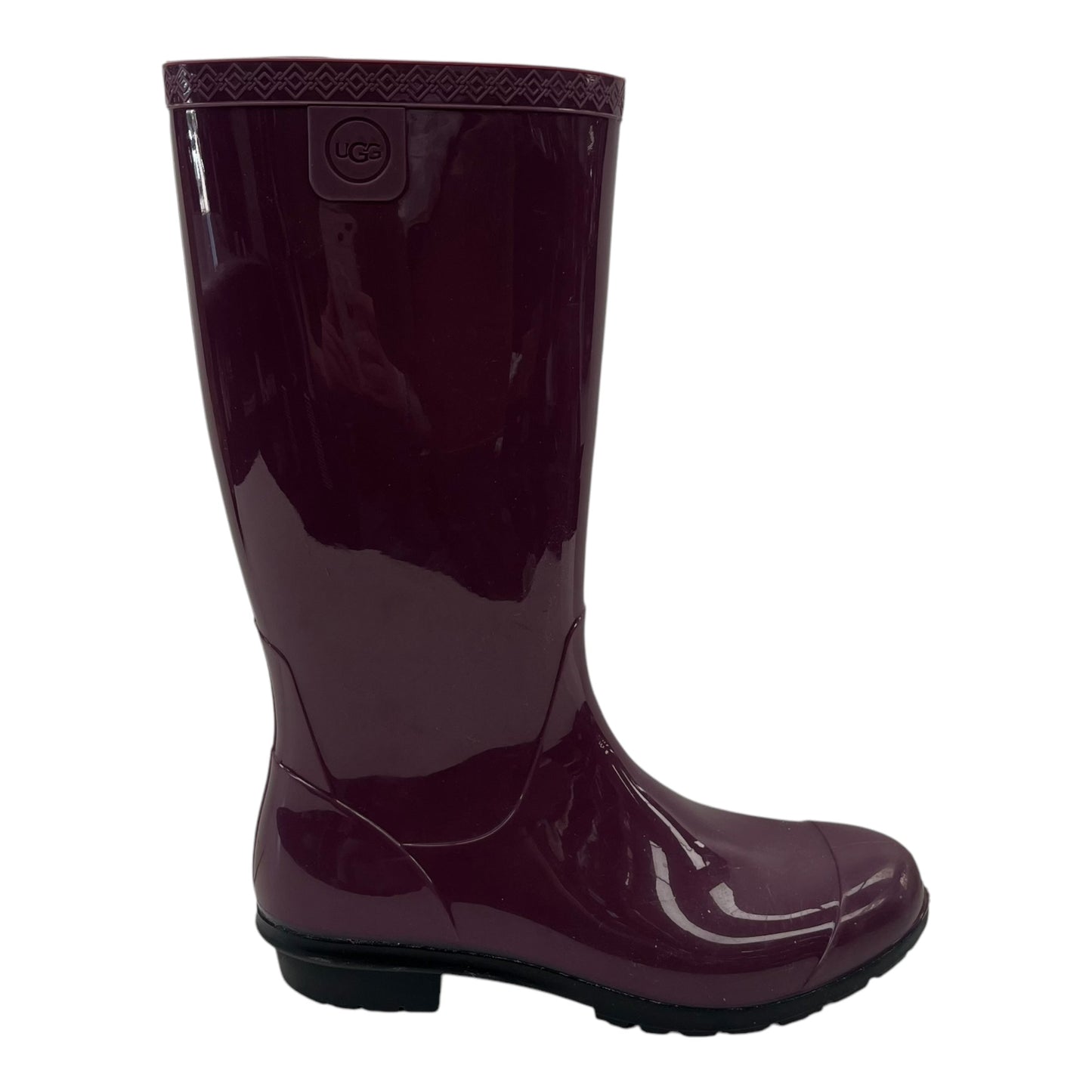 Boots Designer By Ugg In Purple, Size:8