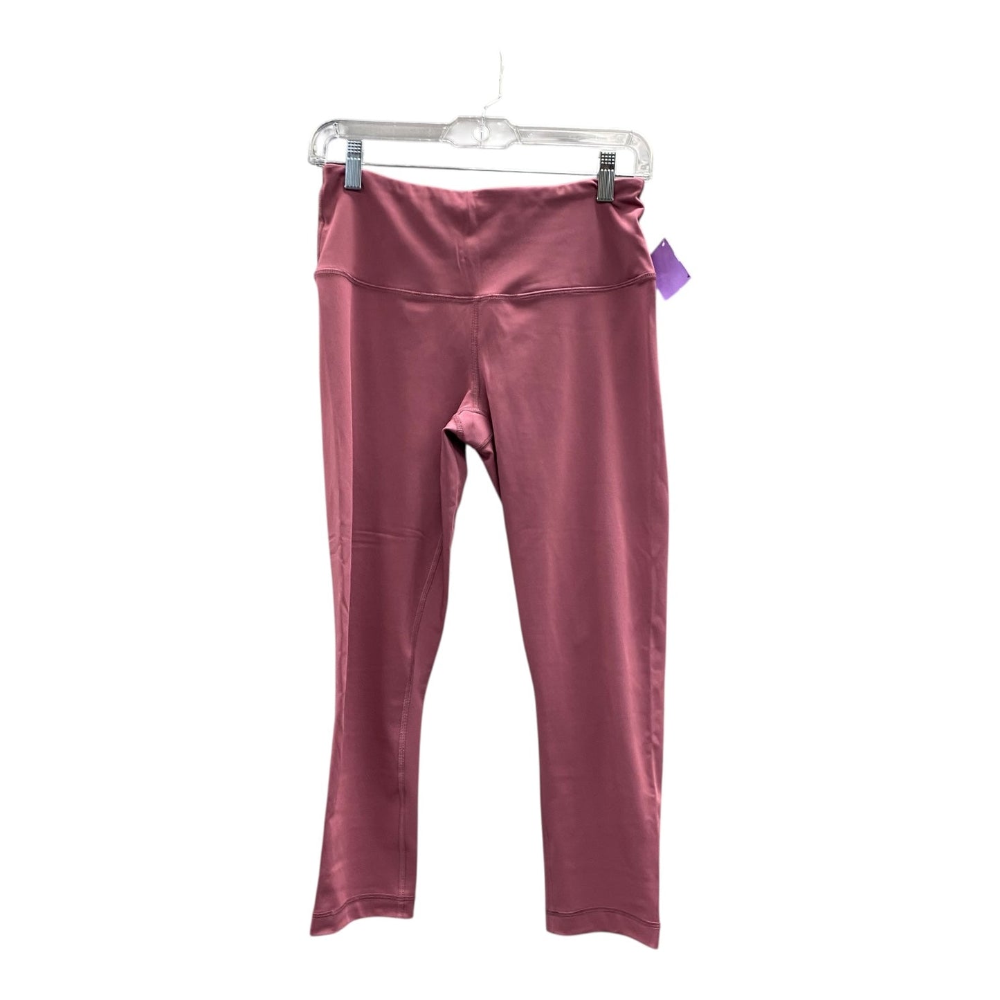 Athletic Leggings By 90 Degrees By Reflex In Pink, Size:M