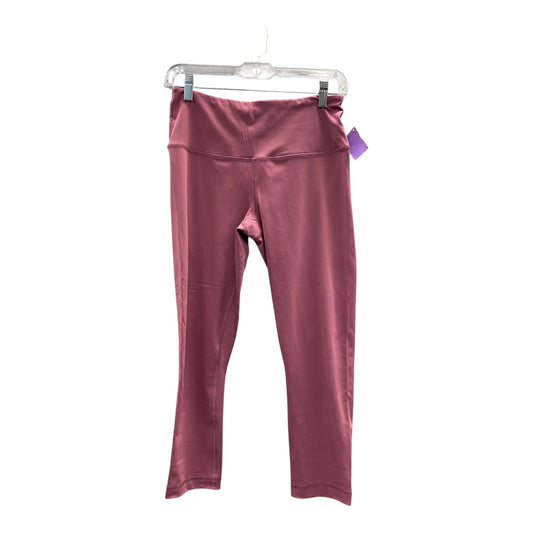 Athletic Leggings By 90 Degrees By Reflex In Pink, Size:M