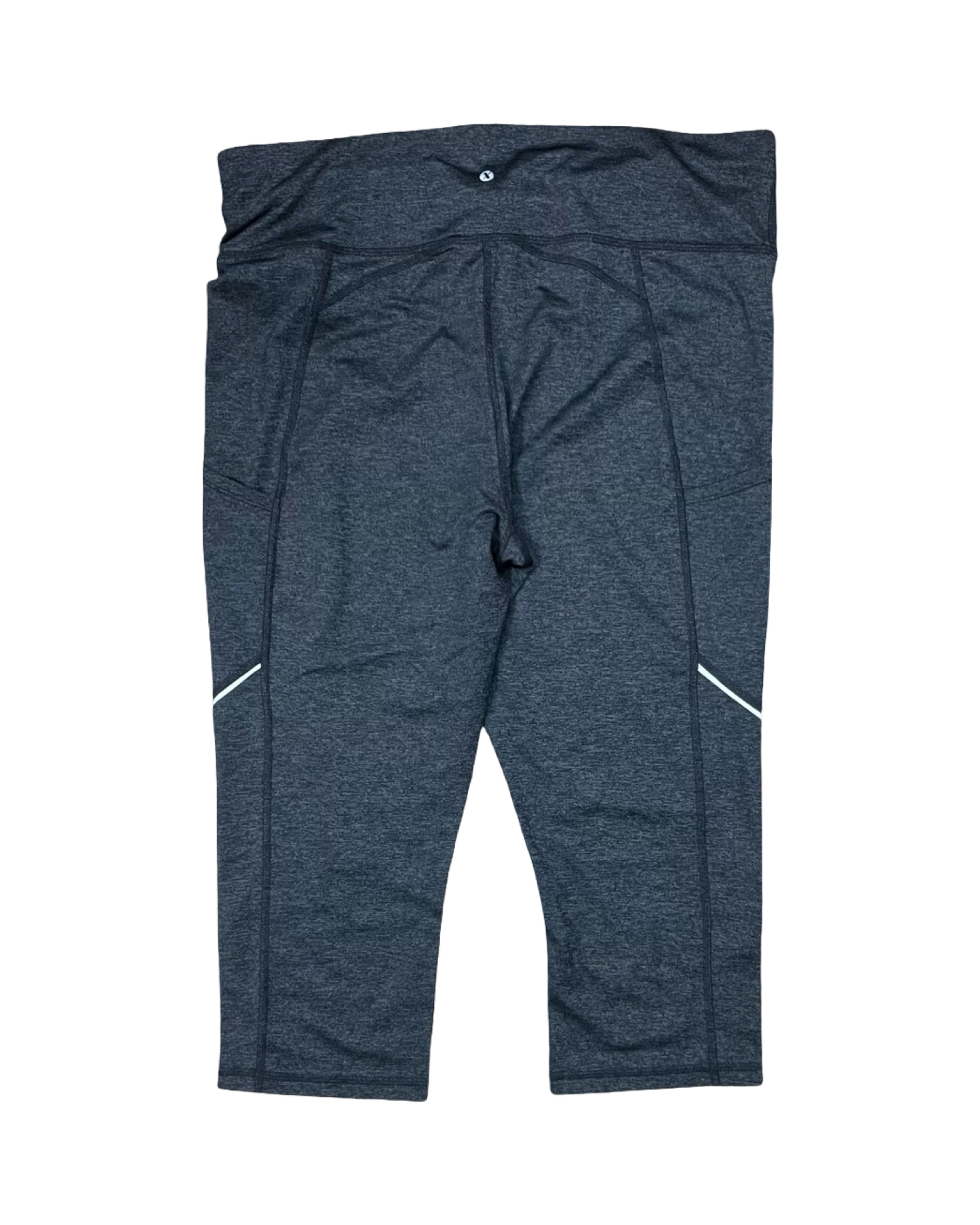 Athletic Leggings Capris By Xersion In Grey, Size:Xl