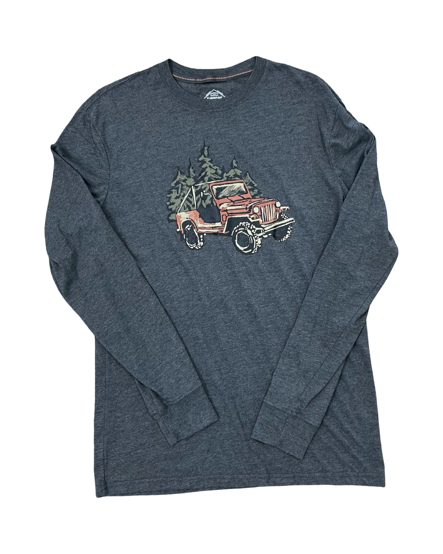 Top Ls By St Johns Bay In Grey, Size:S