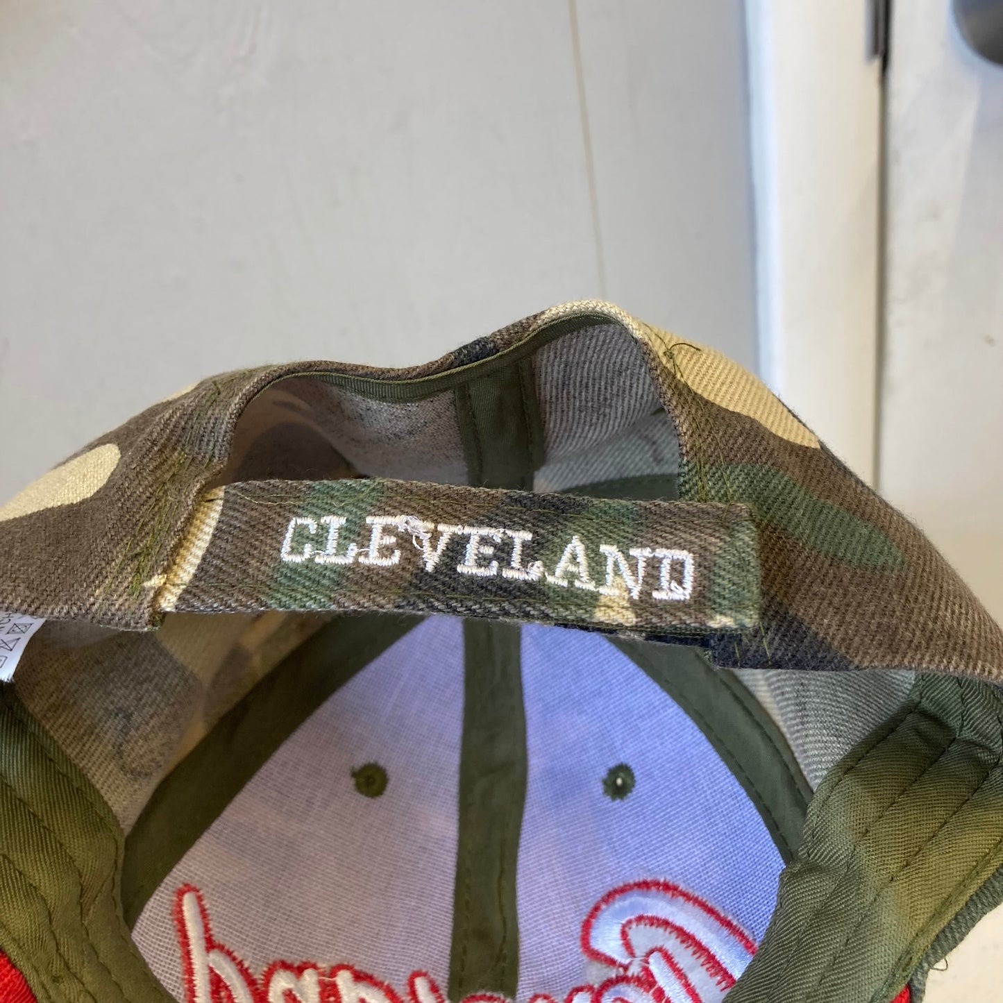 Hat Baseball Cap In Camouflage Print