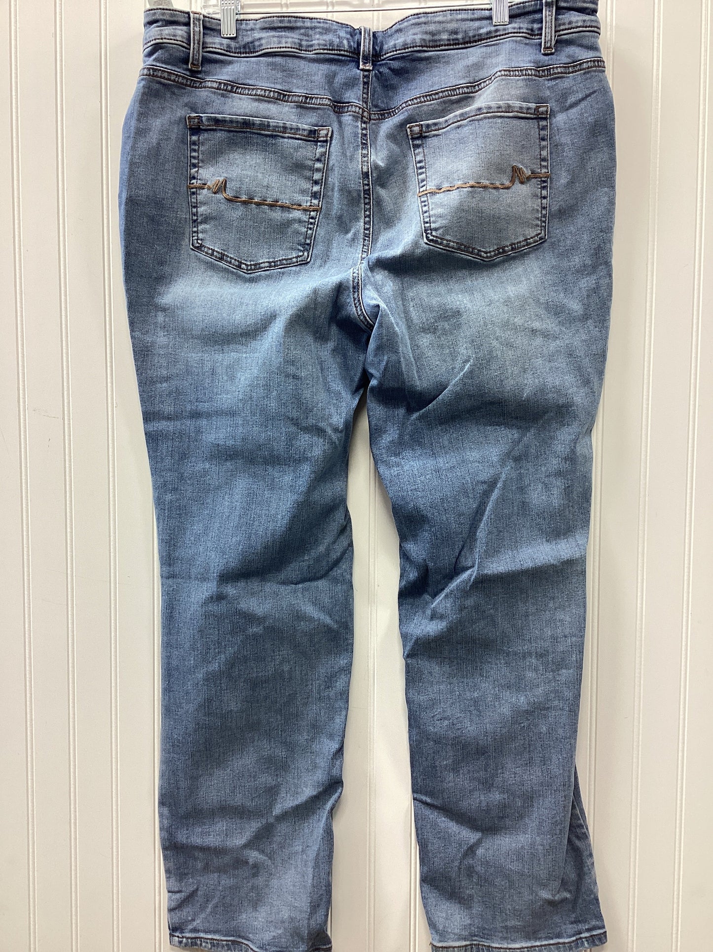 Jeans Skinny By Maurices In Blue Denim, Size:20