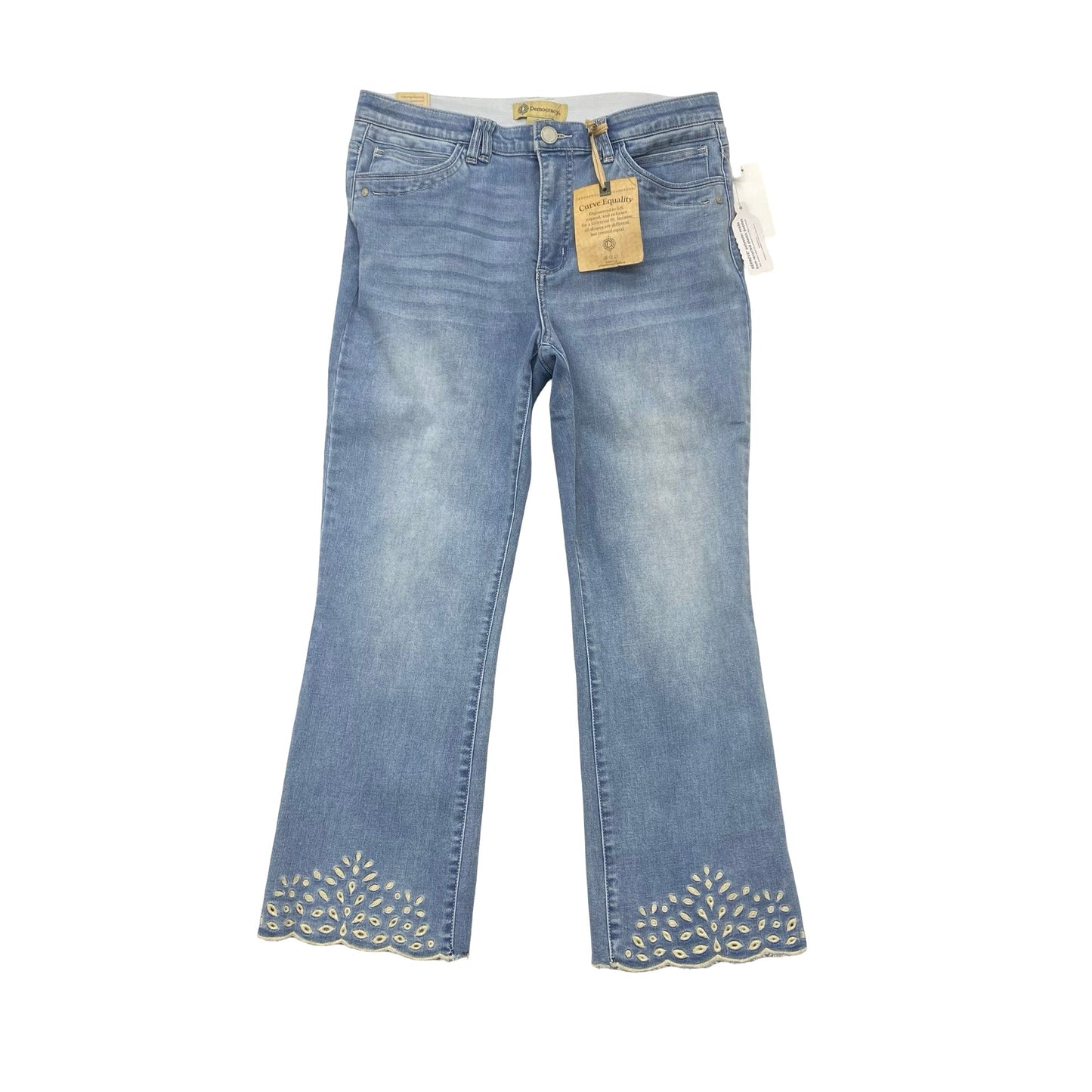 Jeans Flared By Democracy In Blue, Size:14