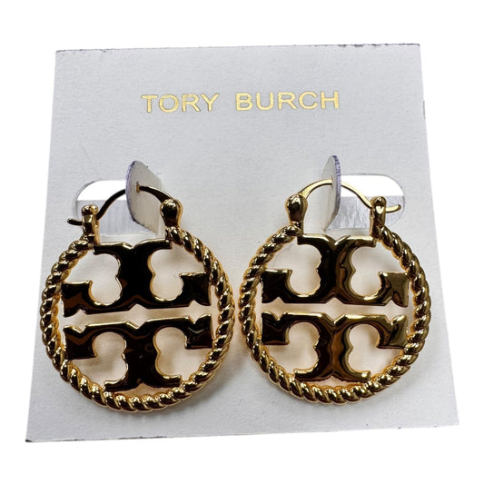 Earrings Designer By Tory Burch In Gold