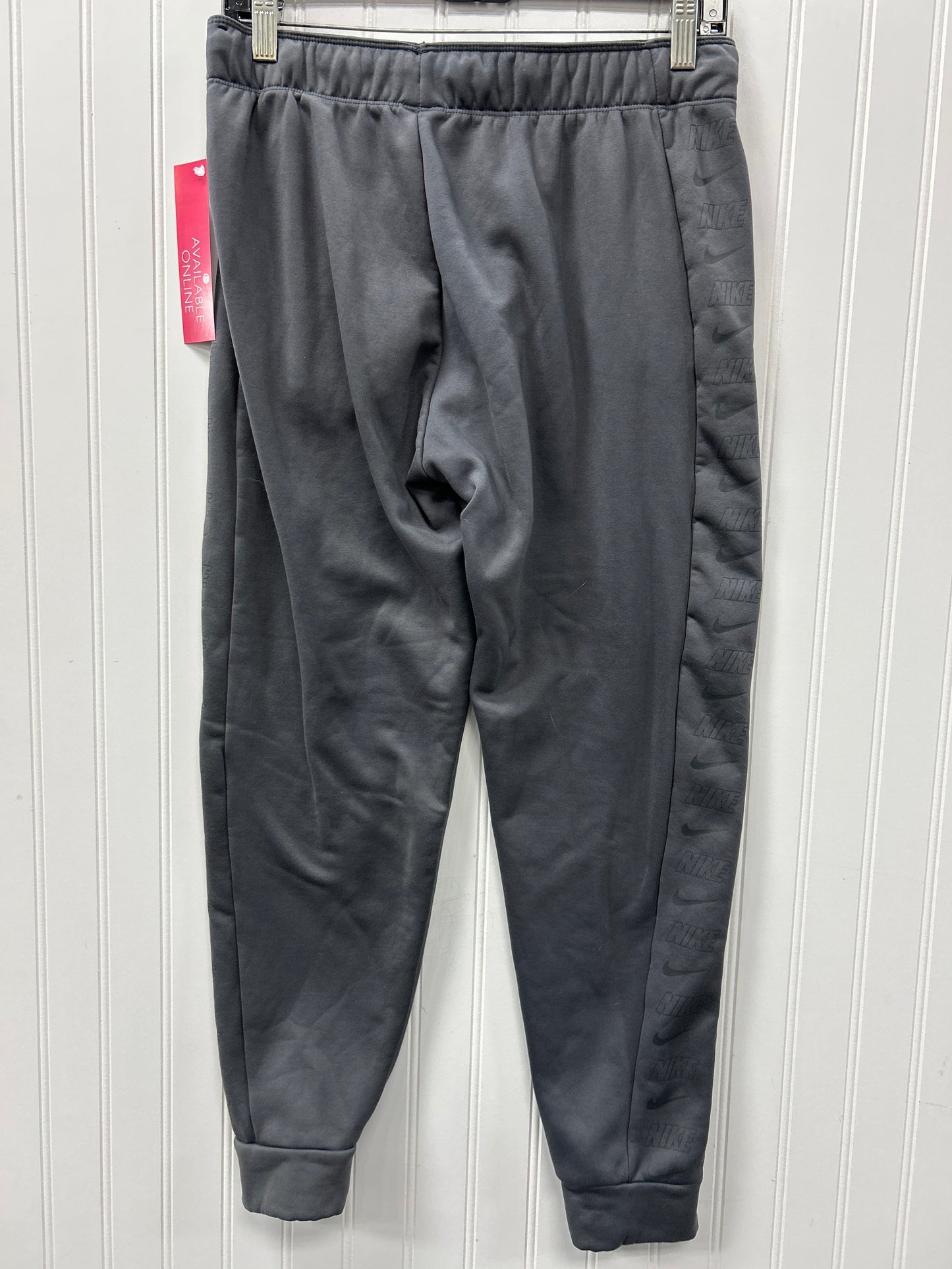 Athletic Pants By Nike Apparel In Grey, Size:M
