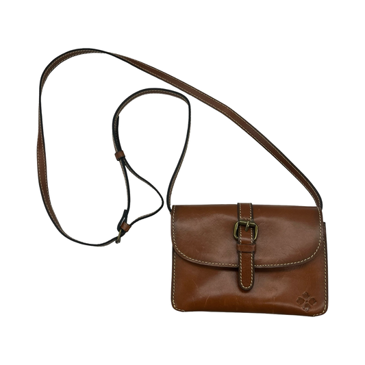 Crossbody Designer By Patricia Nash In Brown, Size:Medium