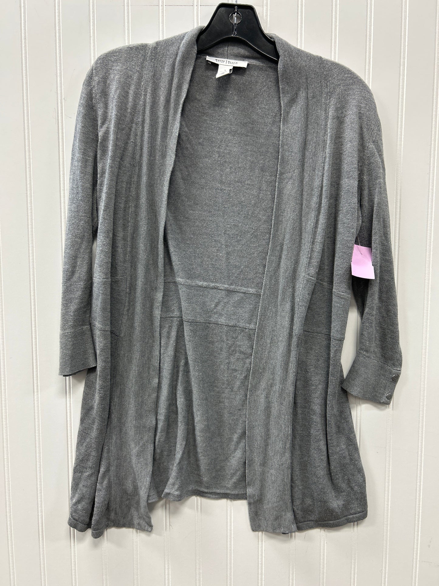 Cardigan By White House Black Market In Grey, Size:S