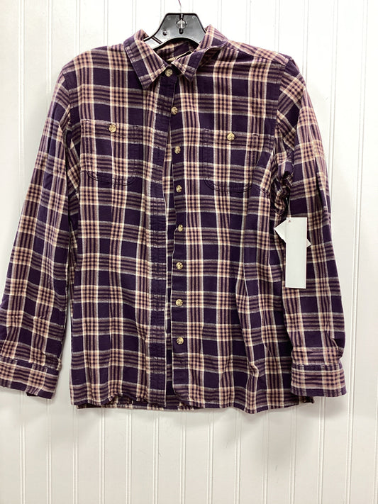 Top Ls By Duluth Trading In Purple, Size:S