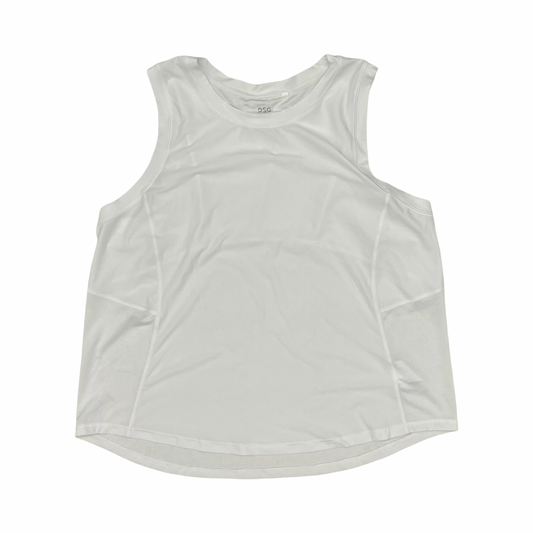 Athletic Tank Top By Dsg Outerwear In White, Size:Xl