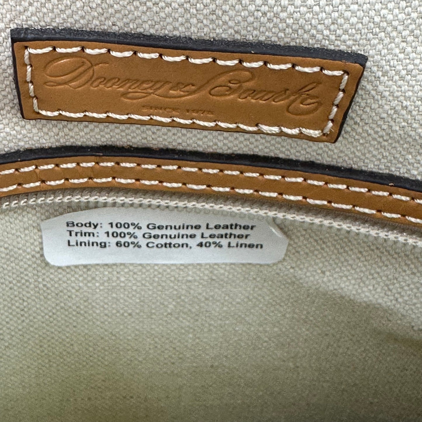 Domed Satchel Handbag Designer By Dooney And Bourke, Size: Medium