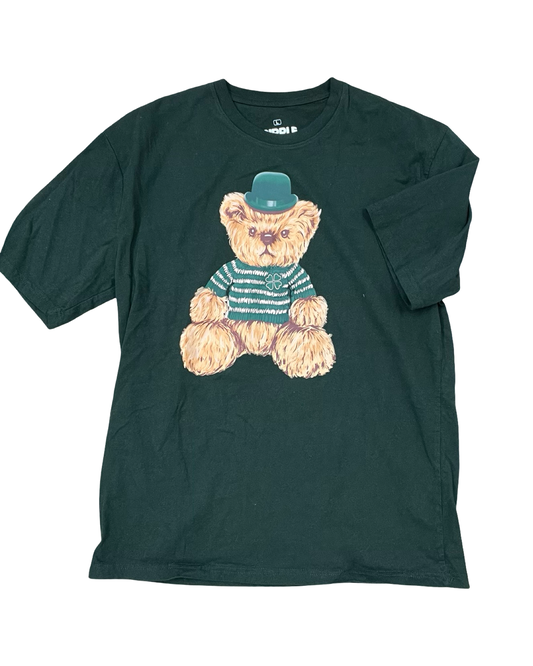 Top Ss Basic By Clothes Mentor In Green, Size:L